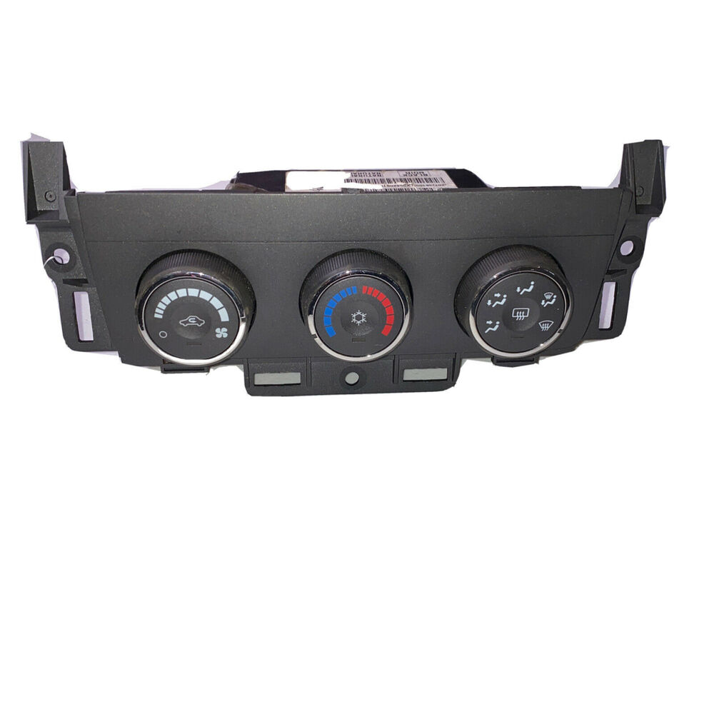 2006 Buick Lucerne Climate Control Unit Heater Ac Temperature HVAC # 15861054